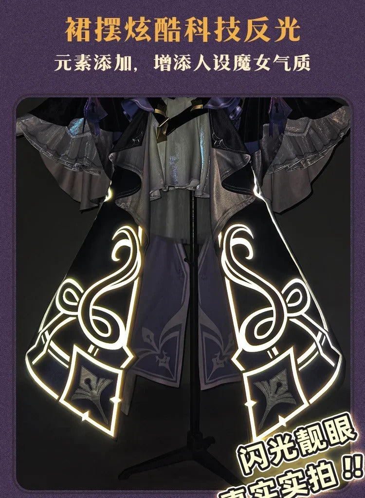 Shusheng The Herta Cosplay Game Honkai: Star Rail Costume Fashion Sweet Uniform Dress Women Halloween Party Role Play Clothing