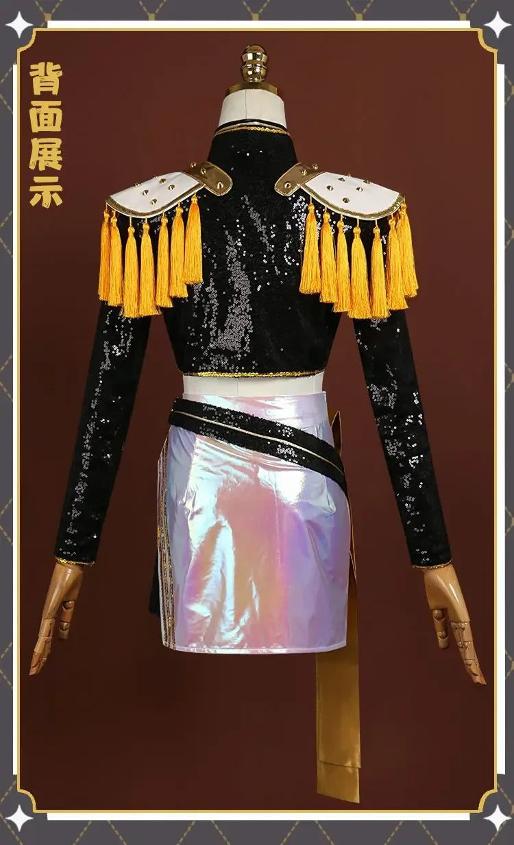 K-Pop: Demon Hunters Mira Cosplay Costume Song Server Uniform Halloween Carnival Party Christmas Play Role Clothes Clothing