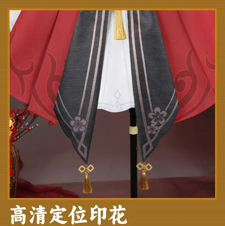 Genshin Impact Hu Tao Cosplay Costume Sea Lantern Festival Uniform Halloween Carnival Party Christmas Play Role Clothes Clothing