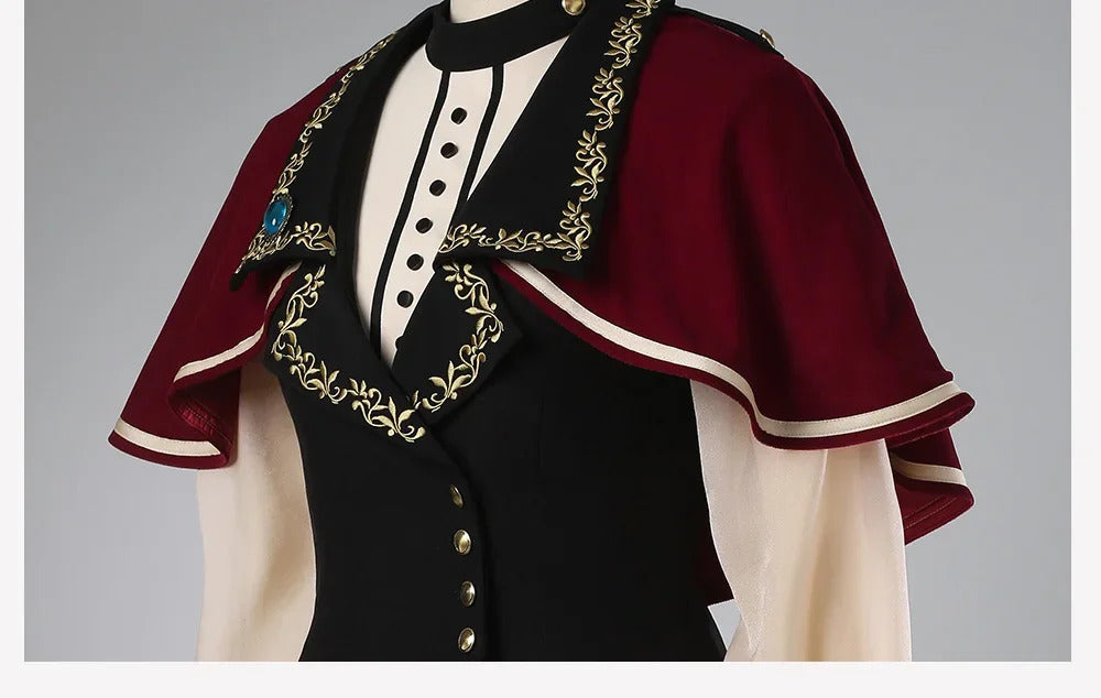 Shusheng-R BanG Dream!Ave Mujica Umiri Yahata Cosplay Costume Timoris Uniform Halloween Carnival Party Christmas Play Role Clothes