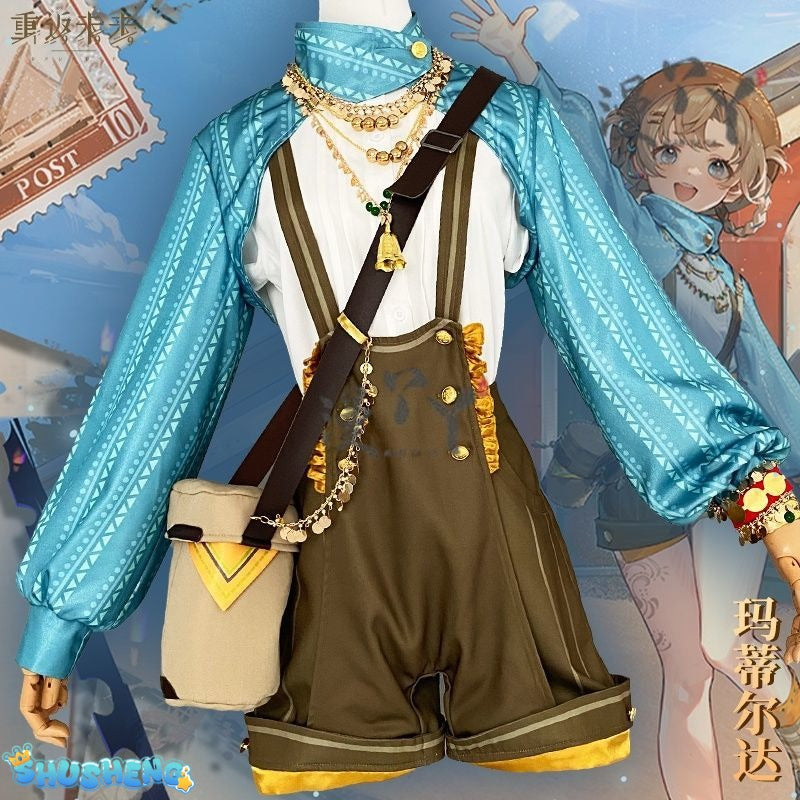 Matilda Bouanich Cosplay Costume Game Reverse:1999 Anime Women Sweet Uniform Genius Holiday Role Play Clothing Halloween Stock