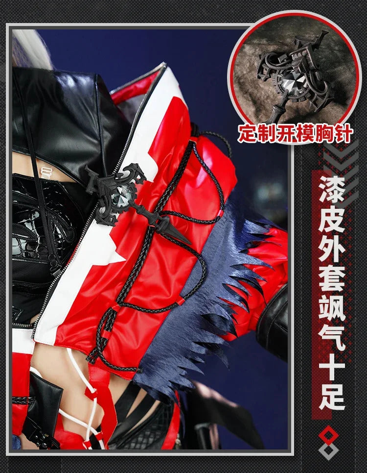 Game Arknights Wiš'adel Cosplay Costume W Supernova Uniform Halloween Carnival Party Christmas Play Role Clothes Clothing