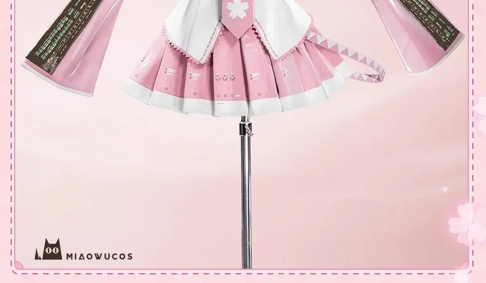 Miku Cosplay Costume Sakura Future Uniform Halloween Carnival Party Christmas Play Role Clothes Clothing for Women