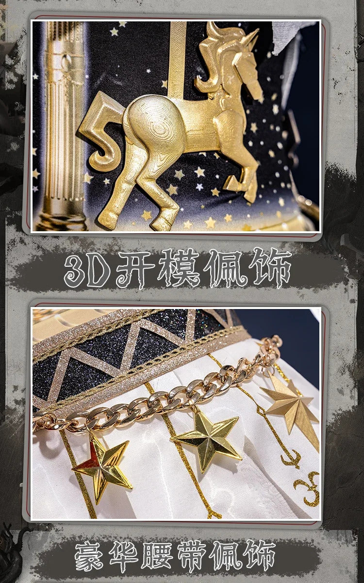 Identity V Mike Morton King Of The Noisy Stars Cosplay Costume Uniform Halloween Carnival Party Play Role Clothes Clothing