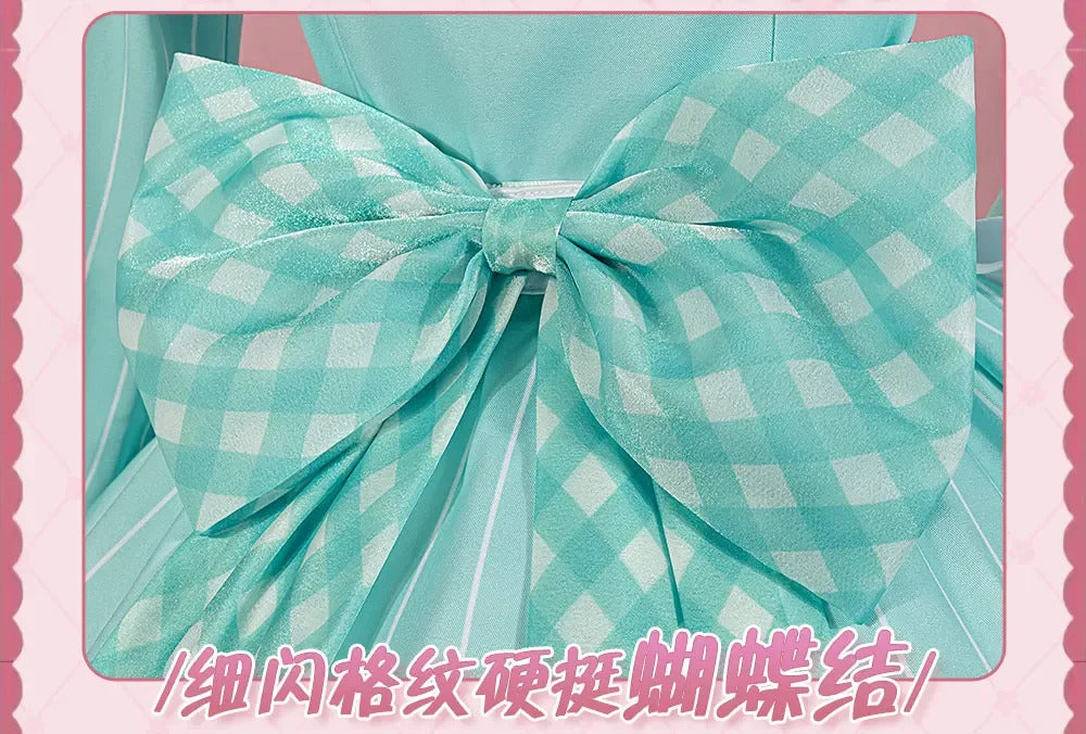 LoveLive!Superstar!!Uehara Ayumu Ruby Kurosawa Wakana Shiki Cosplay Costume Socks Apron Tie Hair Clip Wig Halloween Maid Set