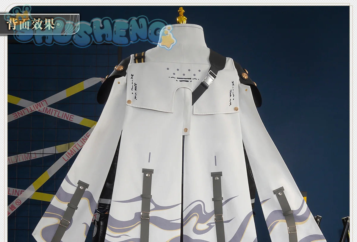 Wuthering Waves Aalto Intelligence Merchant Cosplay Costume Fashionable Handsome Accessories Props Halloween Party Men Uniform