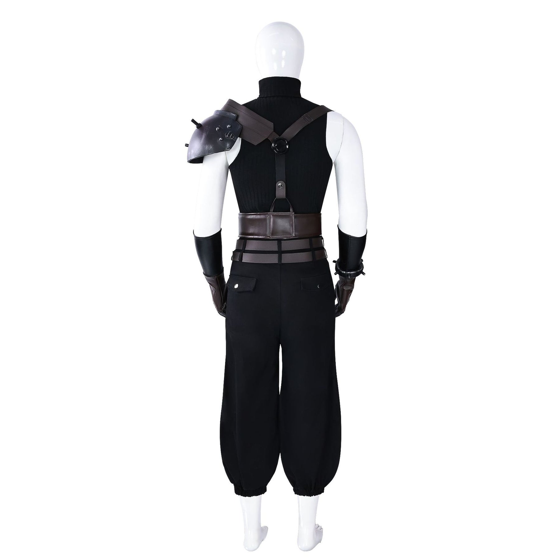 Final Fantasy VII Cloud Strife Cosplay Costume Outfit Adult Men Fantasia FF7 Halloween Disguise Suit