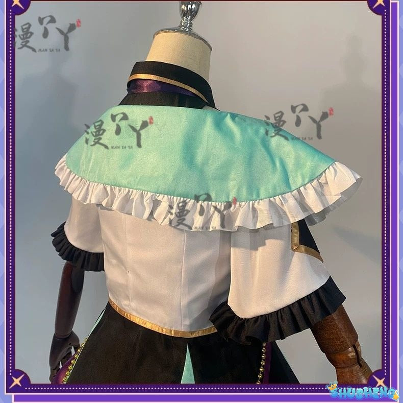 Lazulight Finana Elira Pomu Cosplay Costumes Vtuber Cosplay Dress Anime Clothing Halloween Party Uniforms