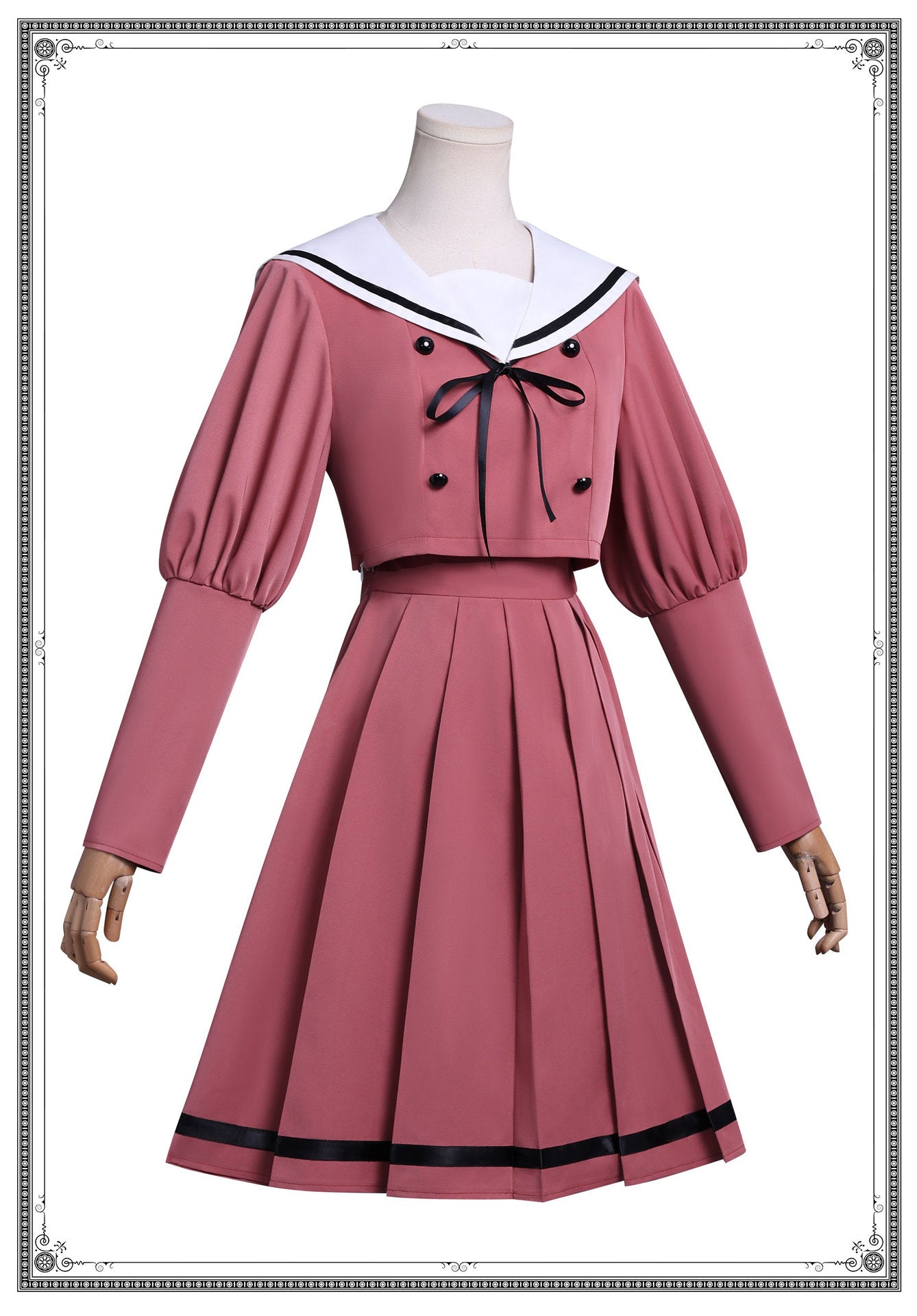 Waguri Kaoruko Cosplay Costume The Fragrant Flower Blooms With Dignity JK Uniform Carnival Women Casual Daily Set