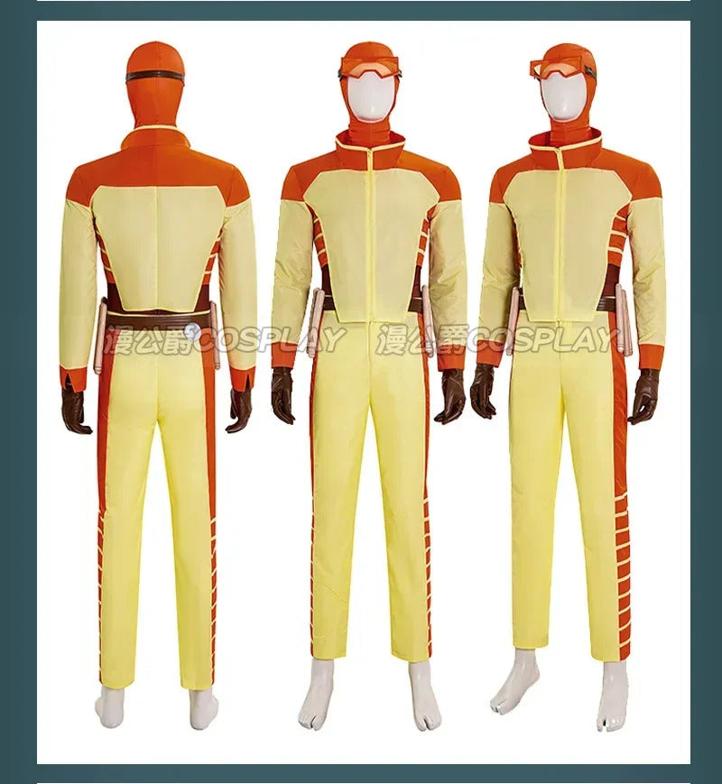 Invincible Season 3 Rex Splode Cosplay Costume Uniform Halloween Carnival Party Christmas Play Role Clothes Clothing for Men