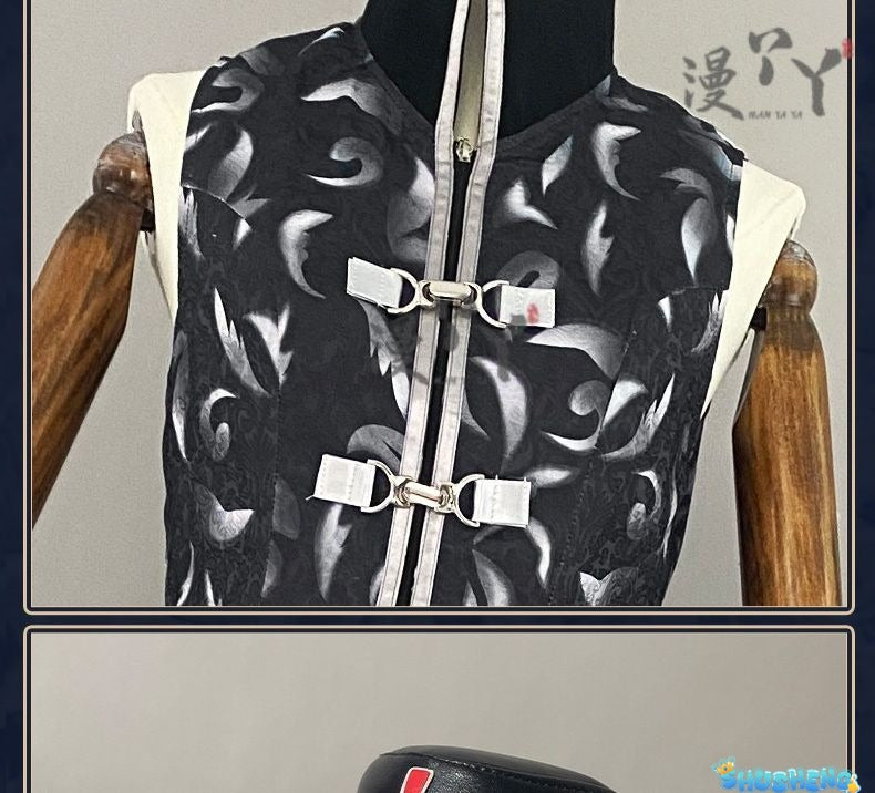 Identity V Cowboy Cosplay Costume Misfit Outfit Cowboy Cos Kevin Ayuso Hallowmas Carnival Disguies Party Costume