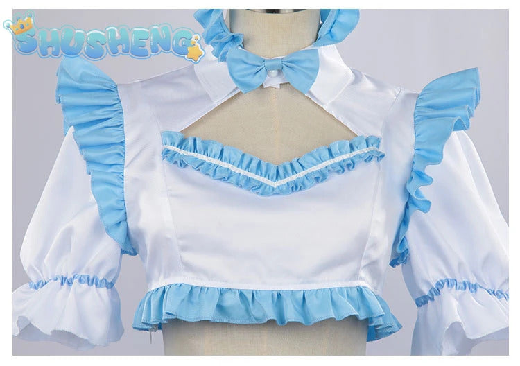 Anime Roshidere Alya Alisa Mikhailovna Kujou Cosplay Maid Costume Wig Yuki Suou Dress Maid Skirt Ayano Kimishima Halloween Women