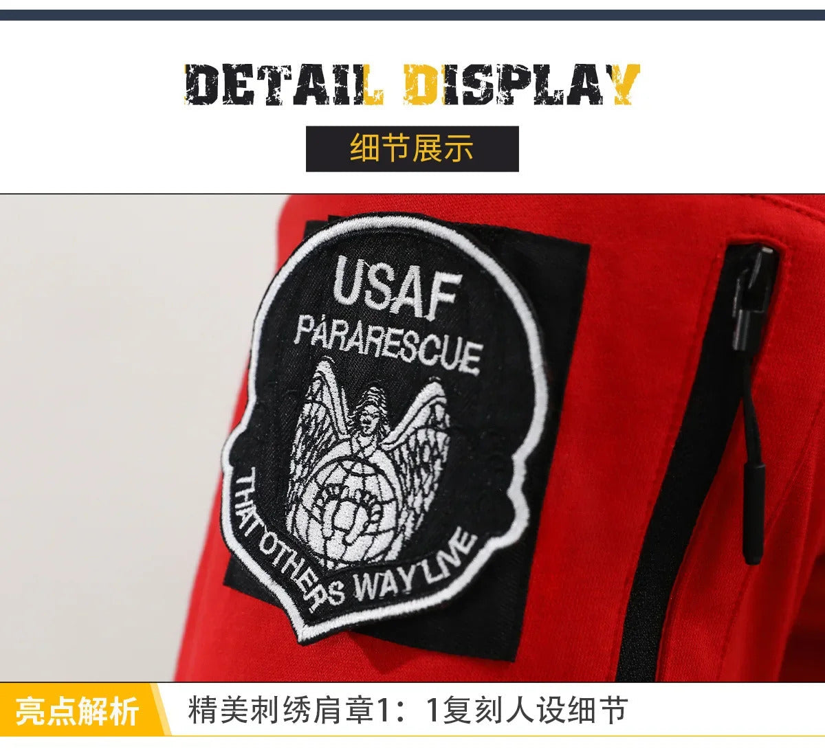 Movie Superhero Captain 4 Sam Wilson cosplay Falcon costume Halloween Carnival Red Jacket Coat Men Women Fashion Uniform set