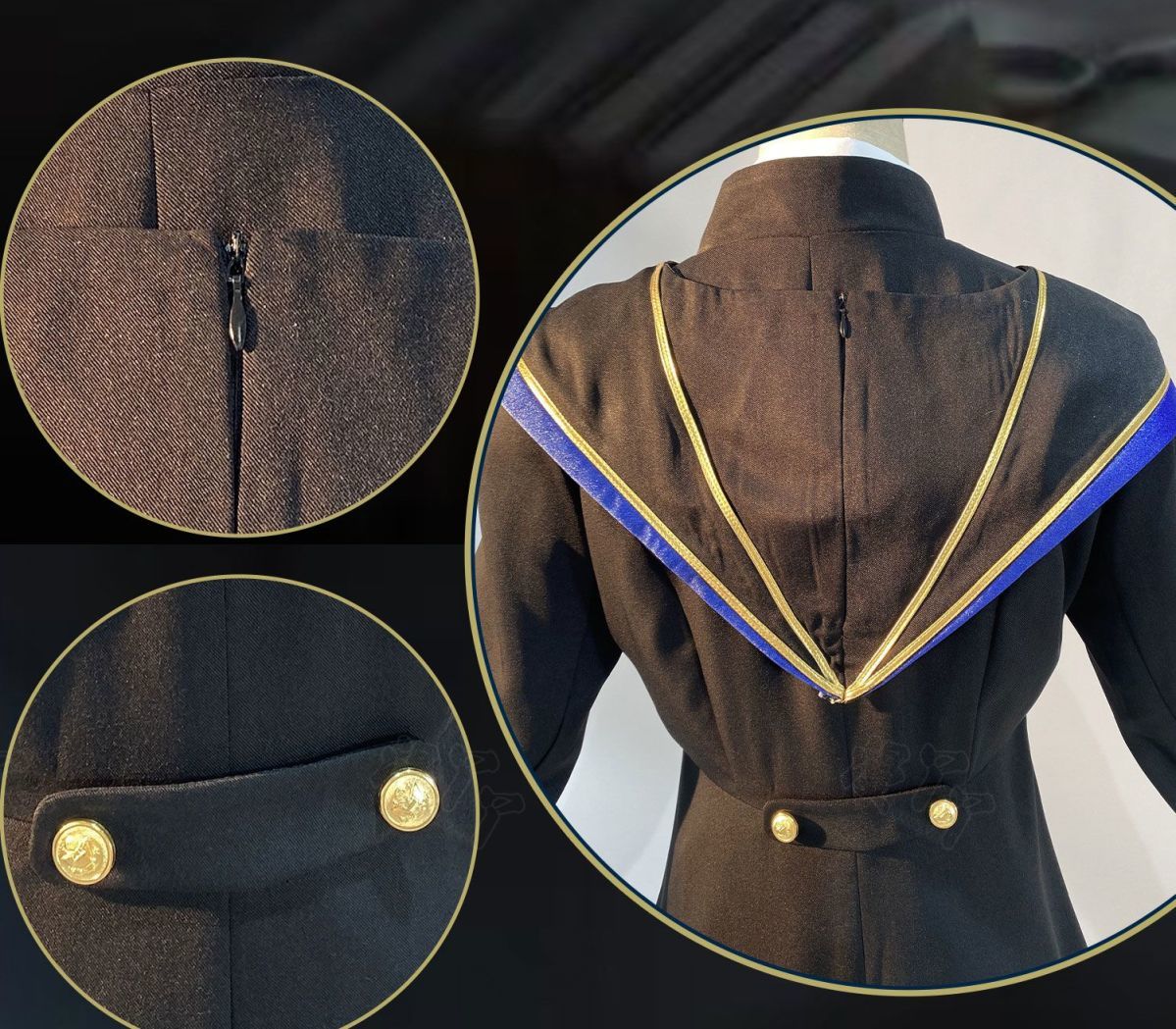 Joseph Desaulniers Photographer Cosplay Game Identity Ⅴ Costume accessories Halloween party fashionable handsome uniform set