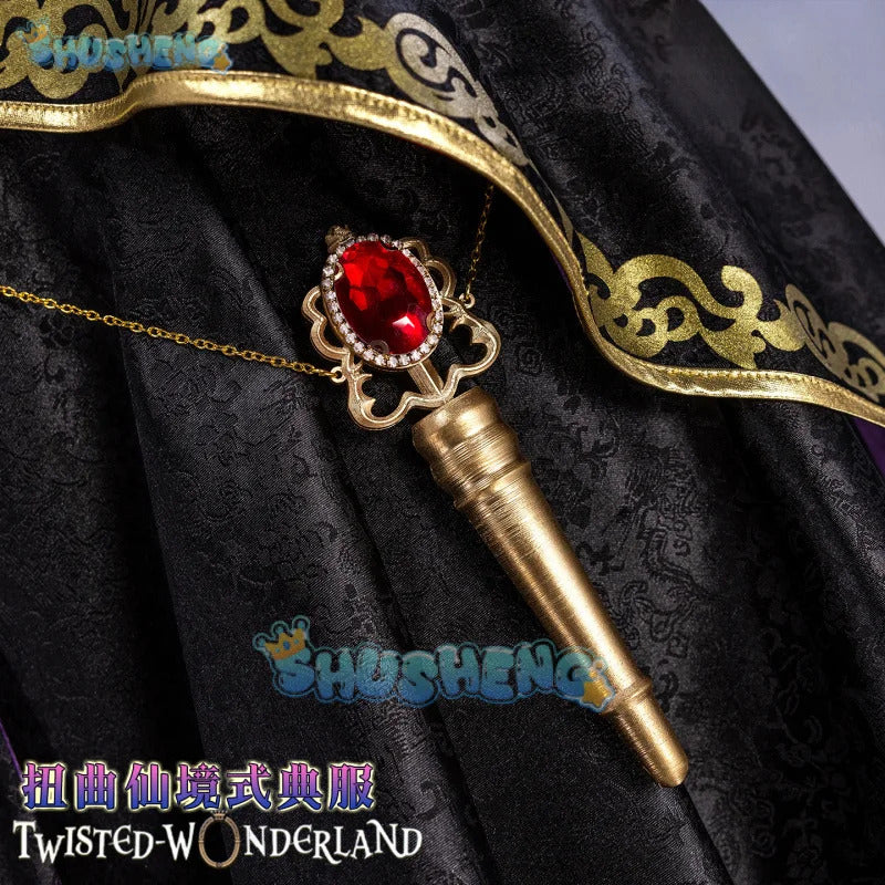 Twisted-Wonderland Riddle Trey Cater Cosplay Costume AceDeuce Leona Azul KalimVil Idia Malleus Uniform Halloween Carnival