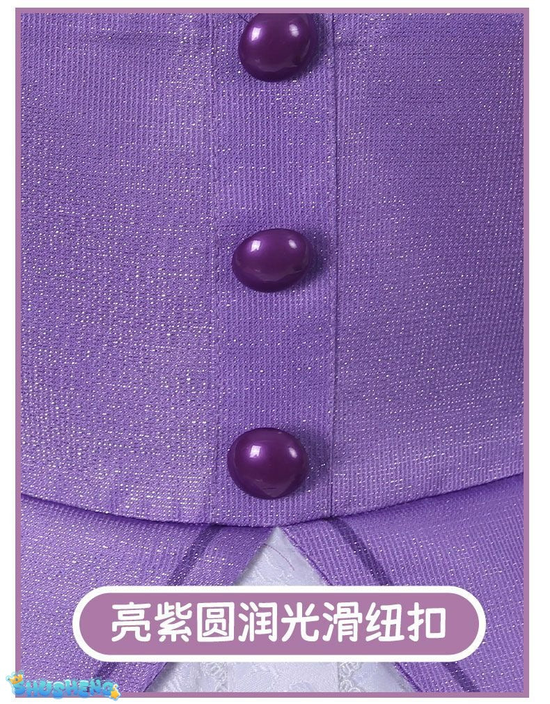 Anime Re:Zero Emilia Cosplay Costume Wigs Suit Coser Halloween Party Role Play Outfit Dress