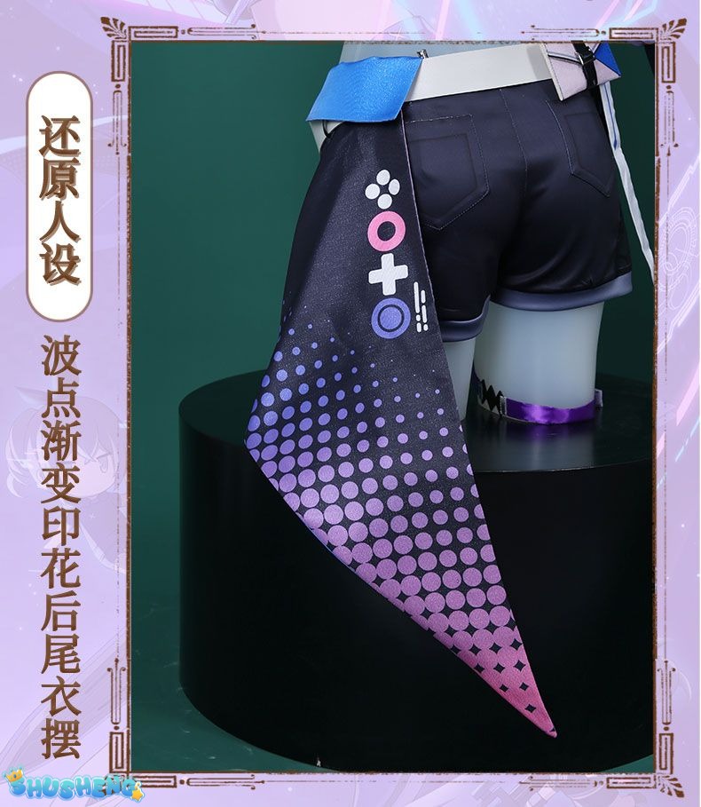 Silver Wolf Cosplay Costume Honkai Star Rail Carnival Uniform Anime Halloween Costumes Women Game