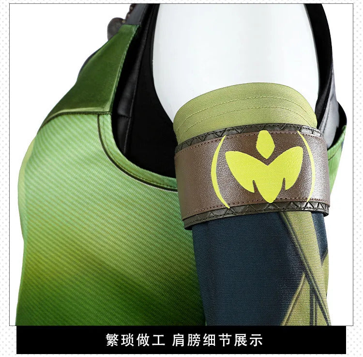 Shusheng Valorant Skye Cosplay Uniform Hallowen Carnival Play Role Clothes Clothing New Full Set for Women Men