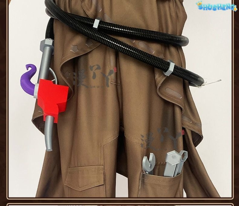 Game Identity V Demi Bourbon Barmaid Cosplay Costume Protective goggles hats gloves accessories props Halloween party New Set