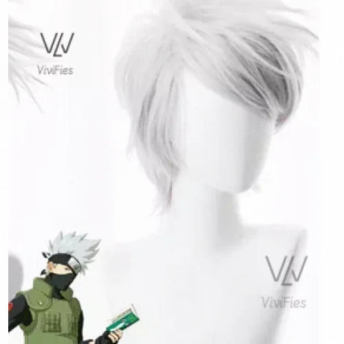 Hatake Kakashi Vest Cosplay Adult for you Halloween Suit Hot Anime Uzumaki Costume Hatake Kakashi Vest wig
