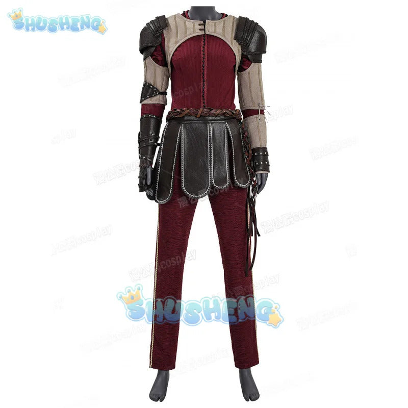 How to Train Your Dragon Astrid Cosplay Costume Uniform Halloween Carnival Party Christmas Play Role Clothes Clothing for Women