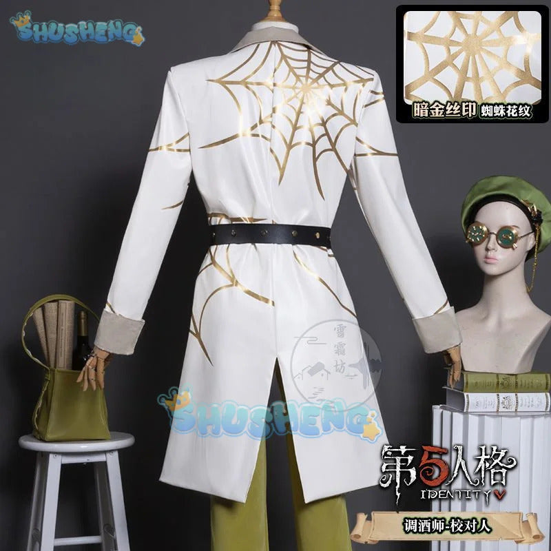 Game Identity Ⅴ Demi Bourbon Barmaid Cosplay Costume Uniform Halloween Carnival Party Christmas Play Role Clothes Clothing