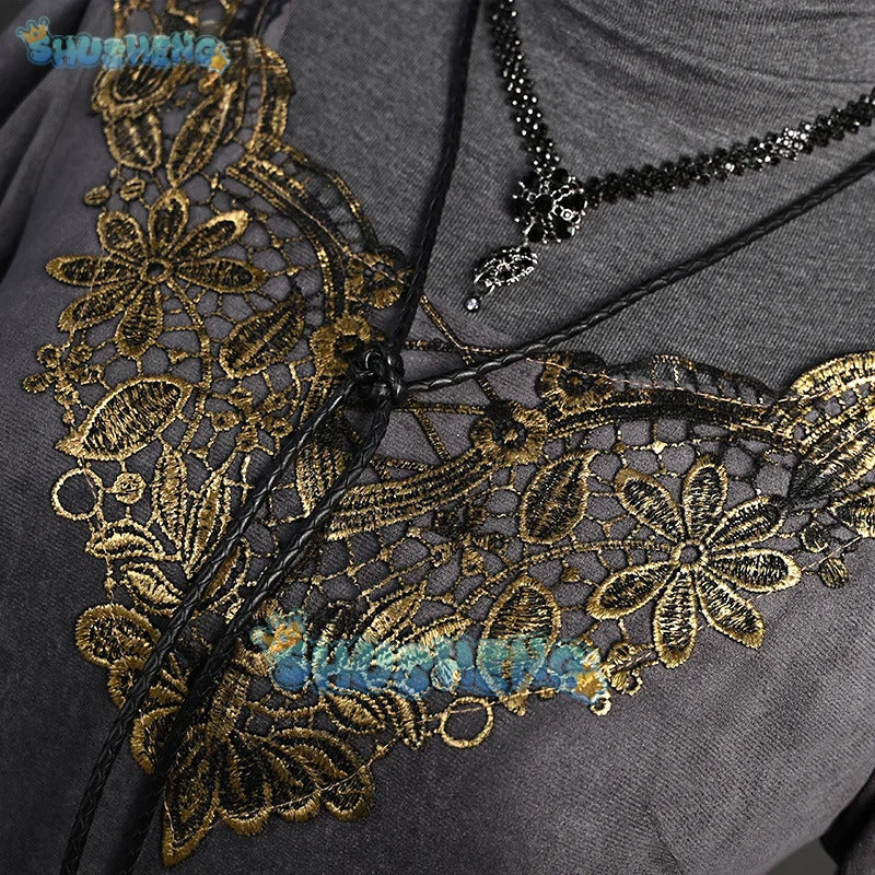 The Fire Keeper Dark Souls Ⅲ Cosplay Costume Uniform Halloween Carnival Party Christmas Play Role Clothes Clothing for Women