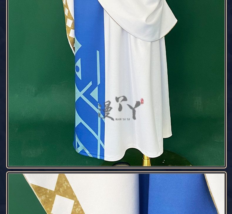 Six Cosplay Anime Reverse:1999 Cosplay Costume Prisoner 6 Dress 37 Cosplay DRESSES Cloak Headwear Uniform Set for Woman Man