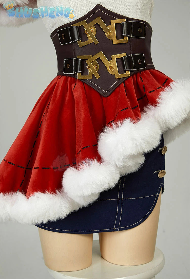 FF14 Tifa Lockhart Cosplay Crisis Core - Final Fantasy XIV Costume Sexy sweet Girl Christmas Party Set Wig Props Tifa New Style