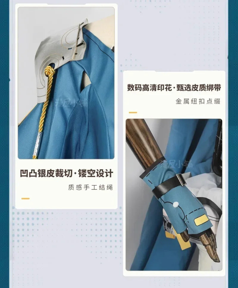 Honkai Impact 3 Durandal Cosplay Costume Bianka Ataegina Uniform Halloween Carnival Party Christmas Play Role Clothes Clothing