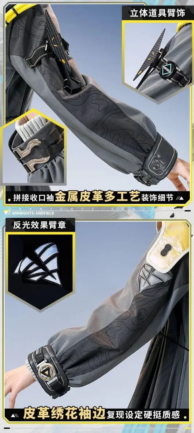Arknights: Endfield Endministrator B Cosplay Costume Uniform Halloween Carnival Party Christmas Play Role Clothes Clothing