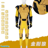 New Movie Wolverine Cosplay Costume Jumpsuit Vest Gloves Belt Wolf Steel Claw For Men Custom Made