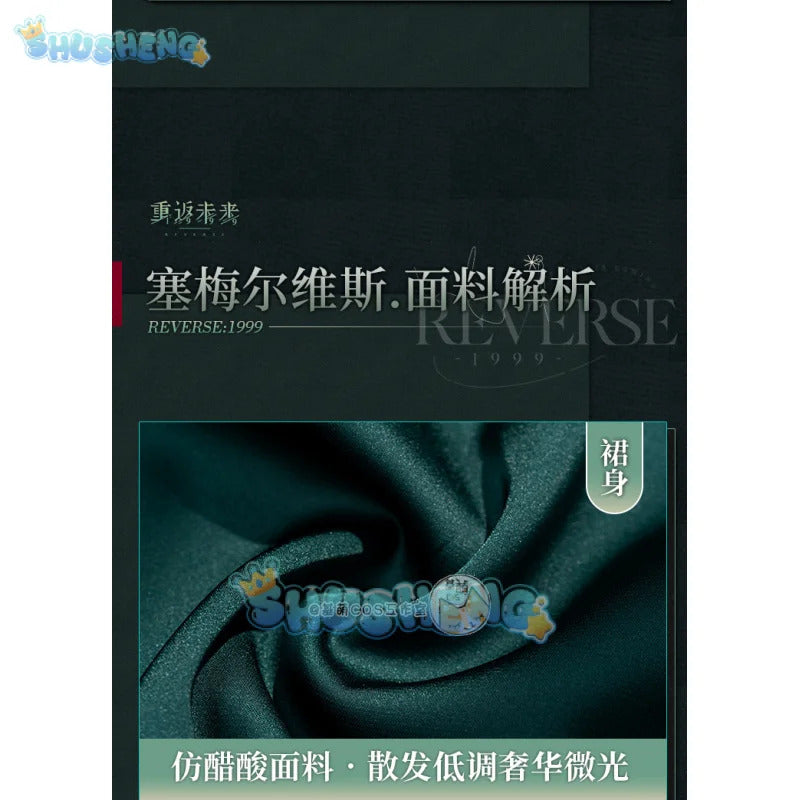 Shusheng Reverse:1999 Semmelweis Women Gown Cosplay Costume Cos Game Anime Party Uniform Hallowen Play Role Clothes Clothing