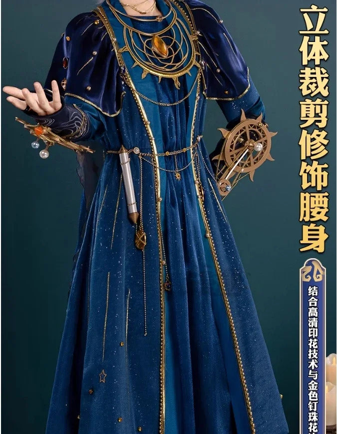 Identity Ⅴ Ada Mesmer Psychologist Emil Patient Cosplay Hengmeng Costume Halloween New Men Women Fashion Prop wig Dress Uniform