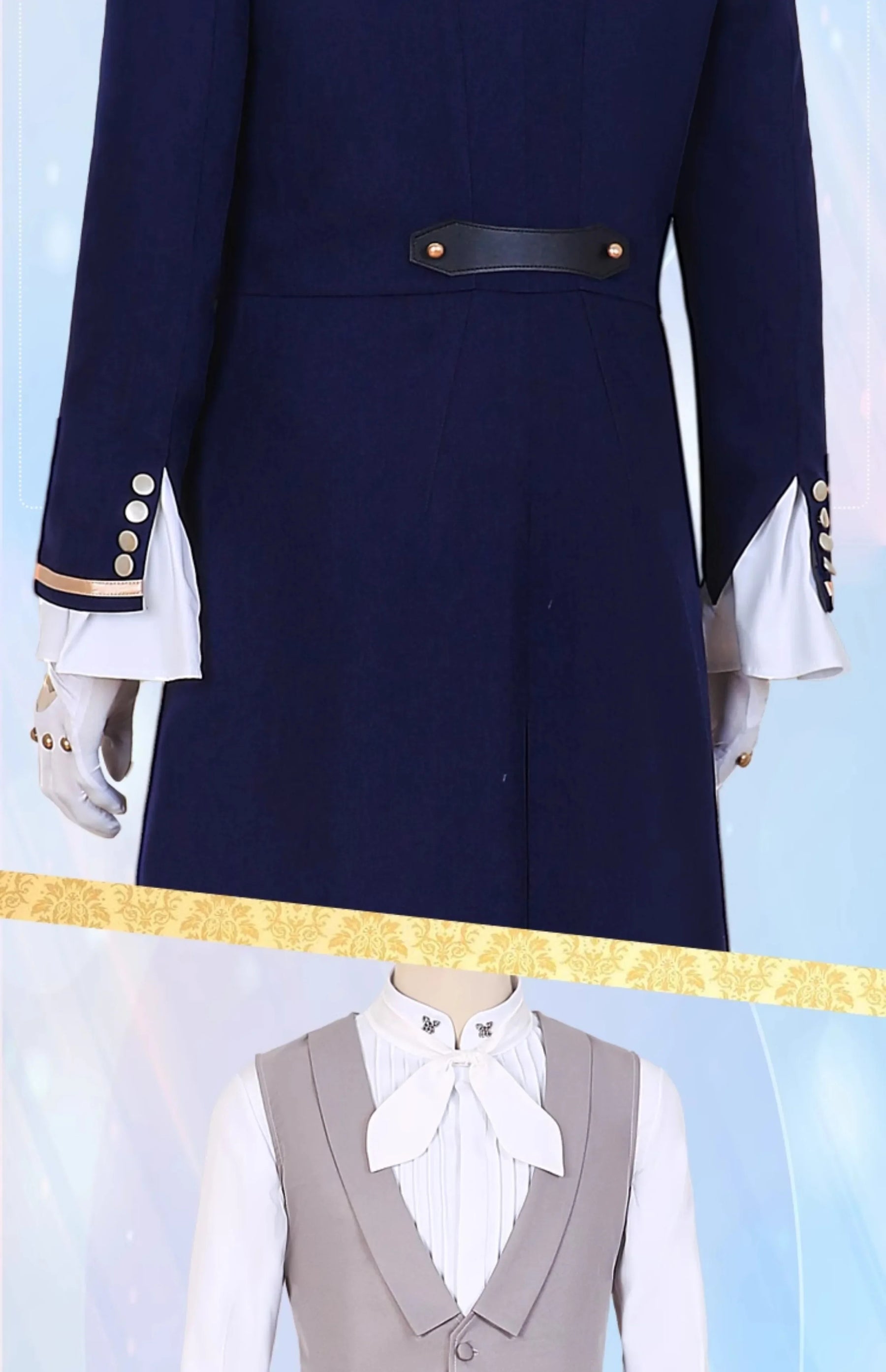 Love and Deepspace Rafayel Cosplay Costume Sea Demon Lament Uniform Halloween Carnival Party Christmas Play Role Clothing