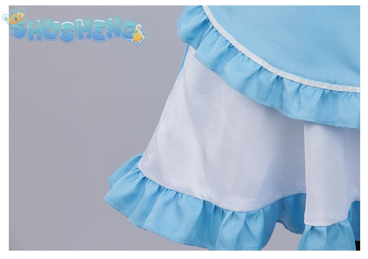 Anime Roshidere Alya Alisa Mikhailovna Kujou Cosplay Maid Costume Wig Yuki Suou Dress Maid Skirt Ayano Kimishima Halloween Women