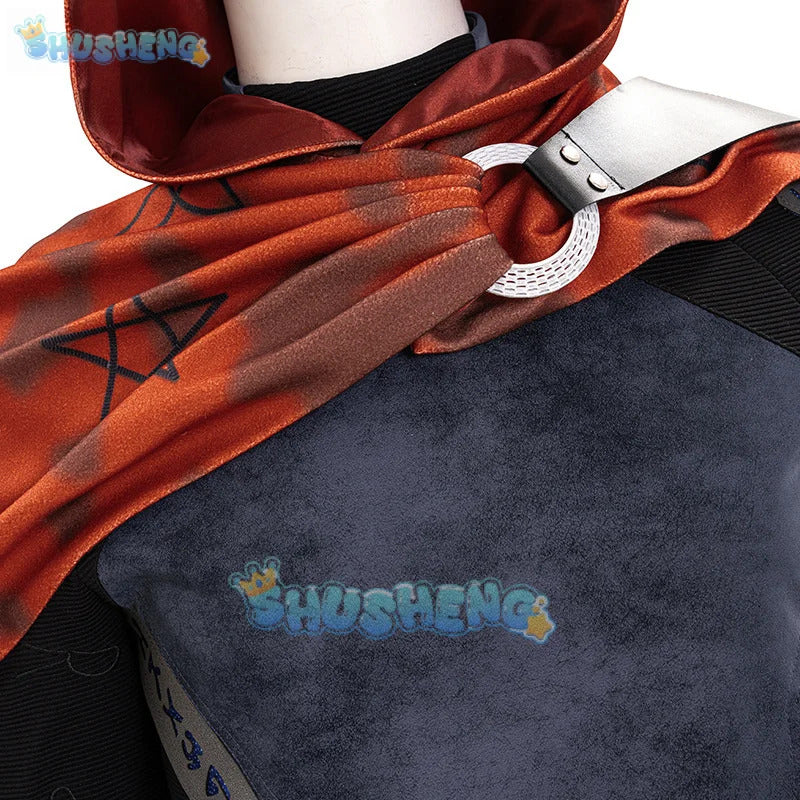 Red Agatha Wiccan Cosplay Costume Billy Kaplan Uniform Halloween Carnival Party Christmas Play Role Clothes Clothing for Men