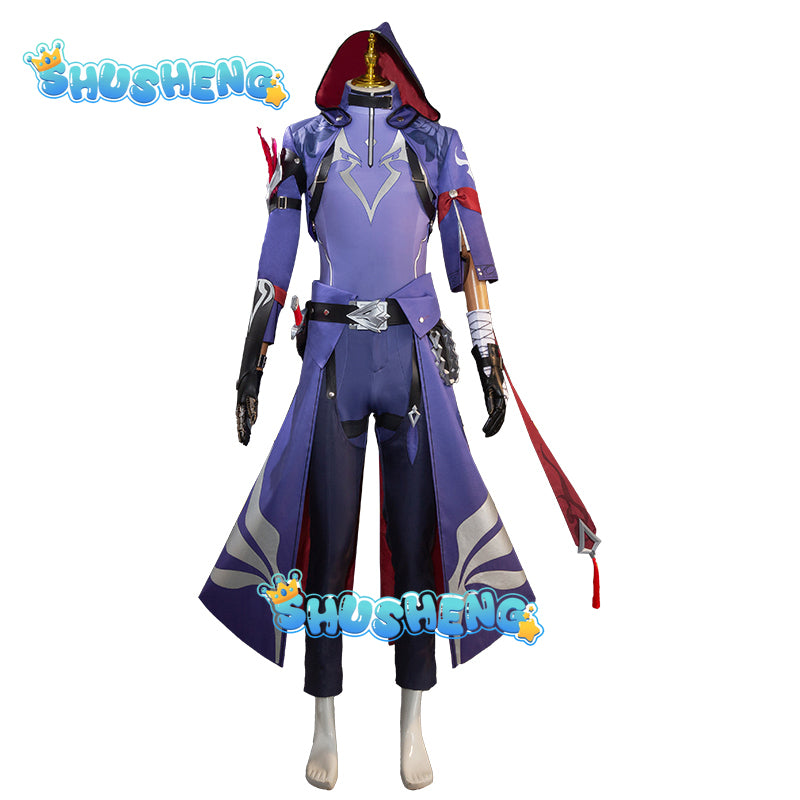 Honkai Star Rail Moze Cosplay Costume Wig Uniform Jacket Hat Weapon Props Xianzhou Yaoqing Halloween Party for Women Men