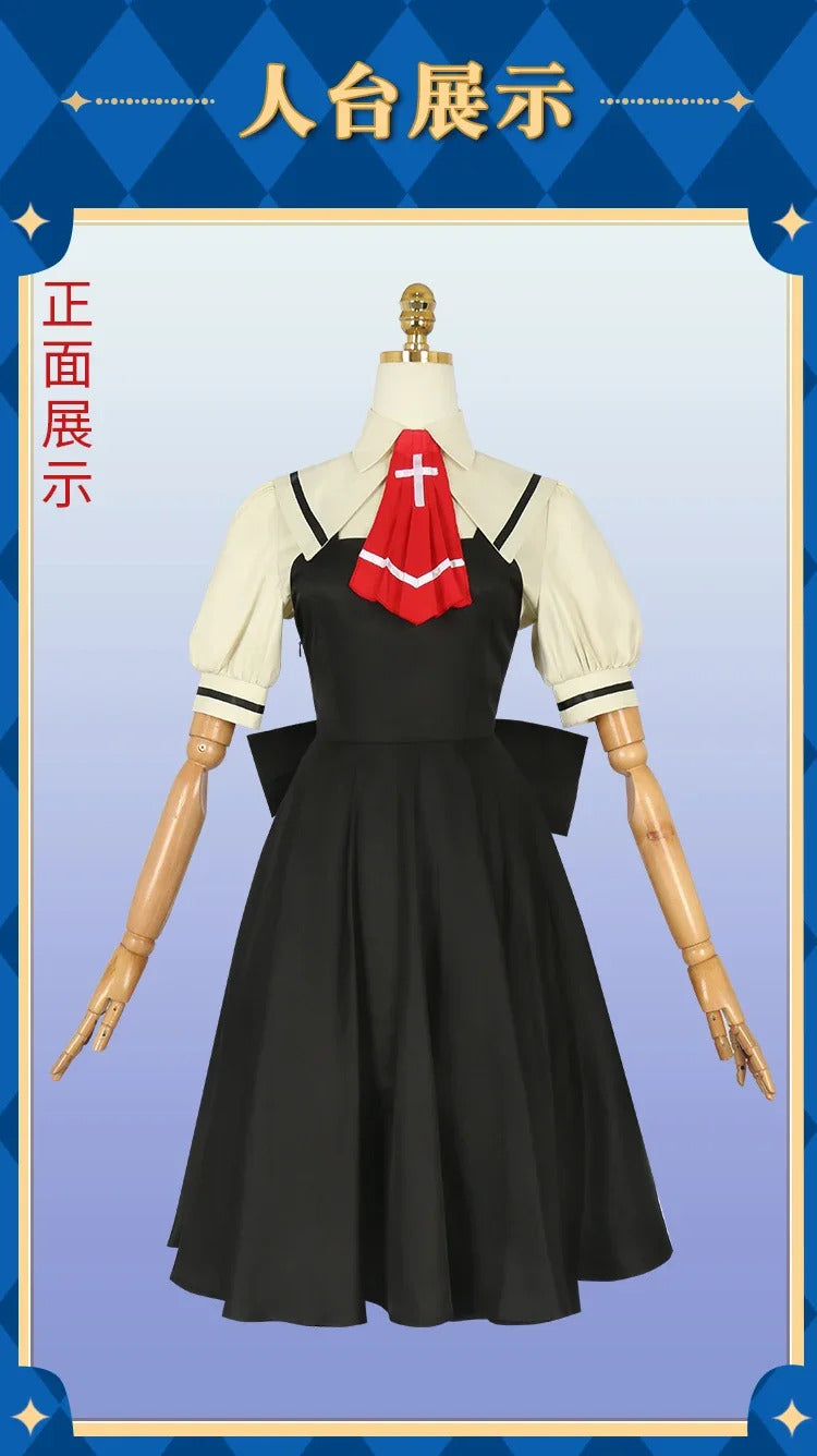 Anime AIR Kamio Misuzu cosplay Air costume tie, coat, socks, dress campus uniform Halloween party sweet JK woman man set S-XXL