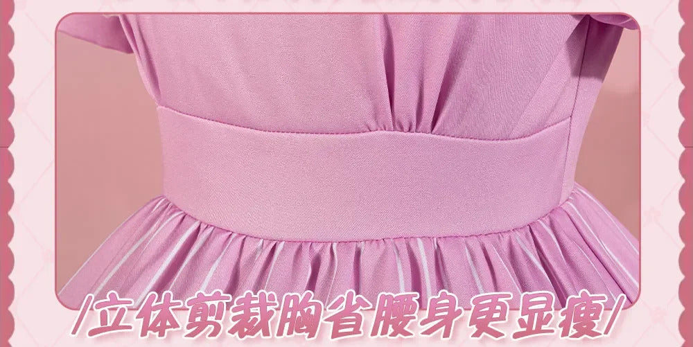 LoveLive!Superstar!!Uehara Ayumu Ruby Kurosawa Wakana Shiki Cosplay Costume Socks Apron Tie Hair Clip Wig Halloween Maid Set
