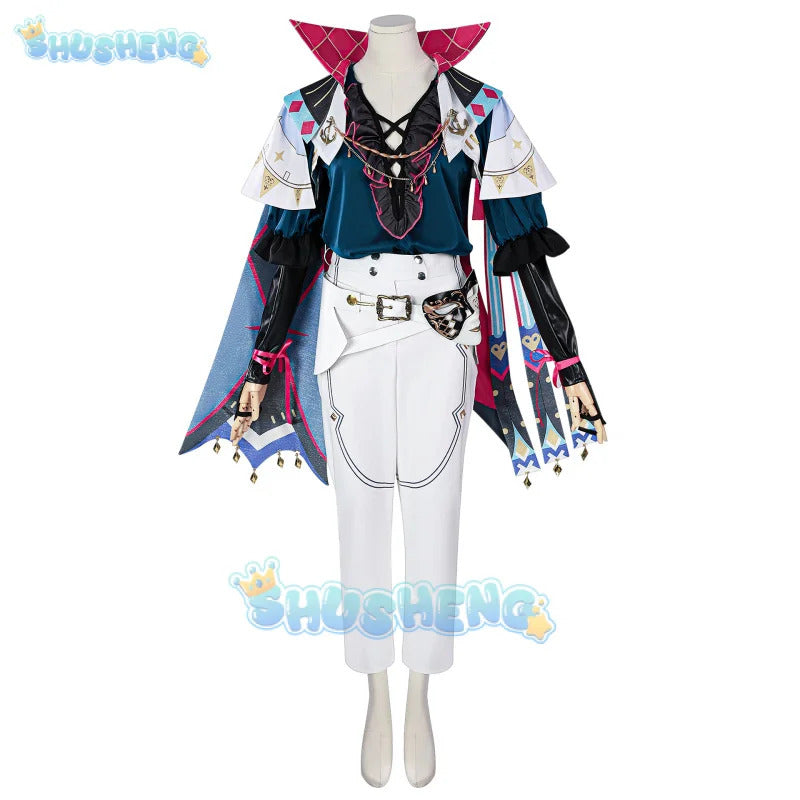 Shusheng-N In Stock Wuthering Waves Brant Cosplay Costume Uniform Halloween Carnival Party Christmas Play Role Clothes Clothing for Men