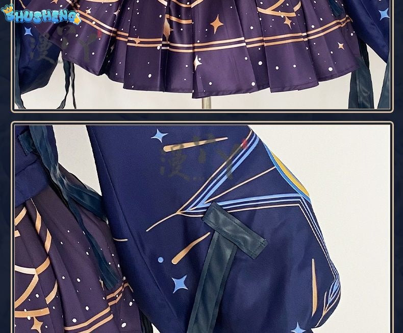Game Honor of Kings Cos ShaoSiyuan Cosplay Costume Wig wide sleeves Sexy slim women Halloween