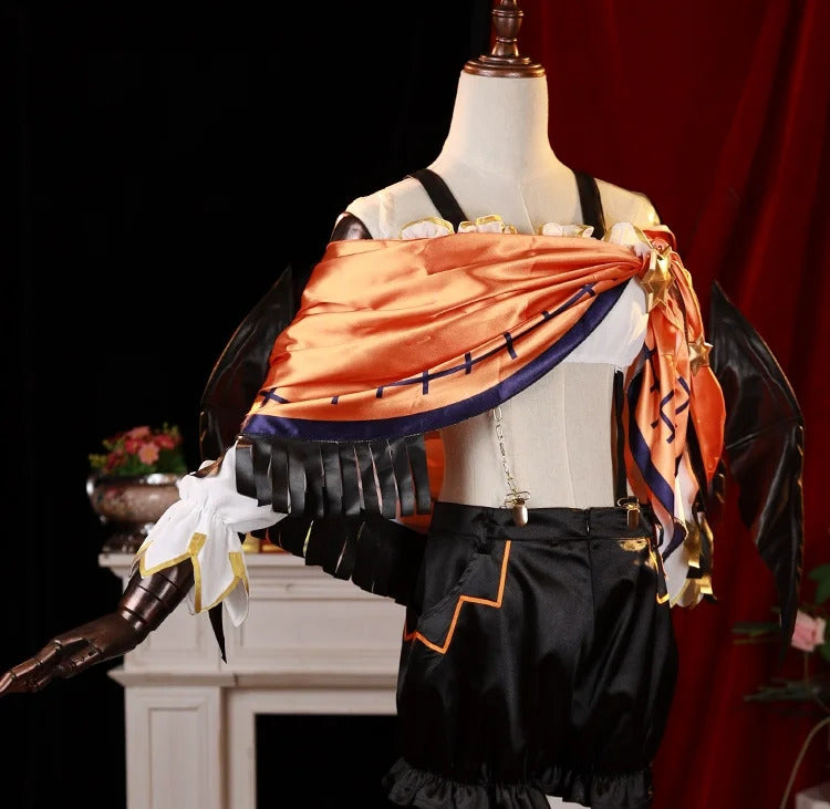 Anime Date A Live Kyono Natsumi Cosplay Costume Sexy dress, hat, accessory set, carnival party, men's and women's uniform
