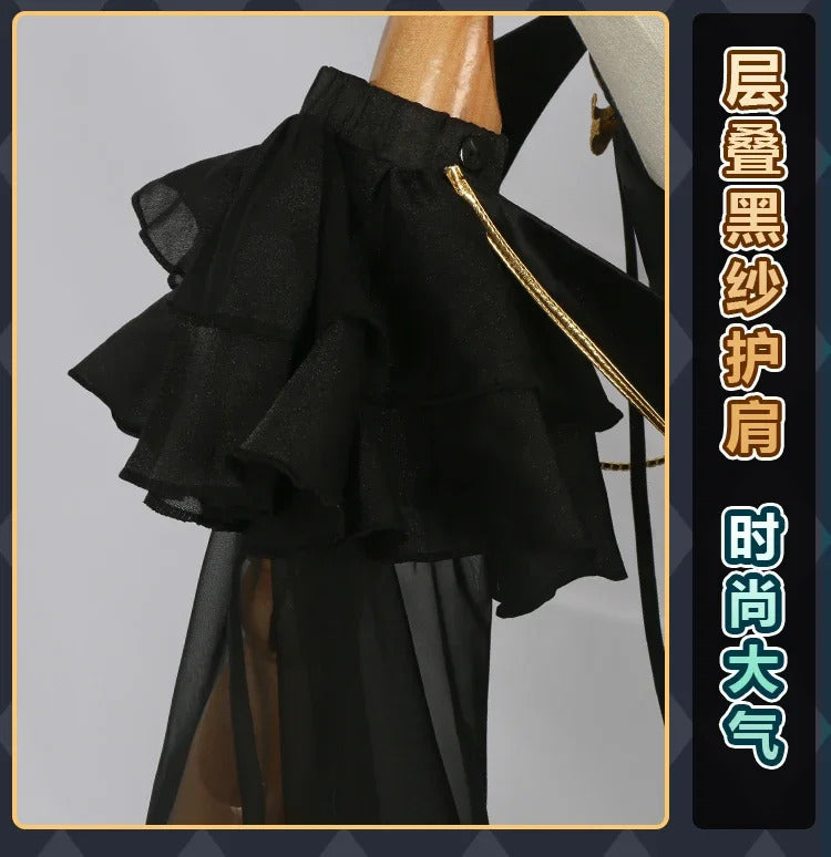 Code Geass cosplay C.C. New Halloween carnival sexy black evening dress party dress accessories prop C.C. A set of women