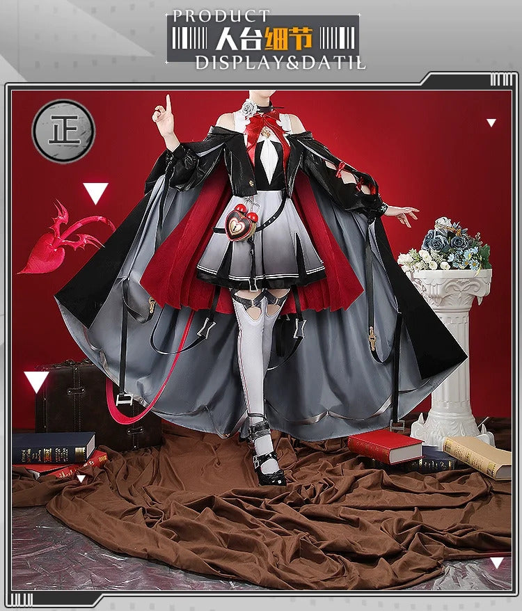 Shusheng Arknights Nymph Cosplay Costume Cos Game Anime Party Uniform Hallowen Play Role Clothes Clothing