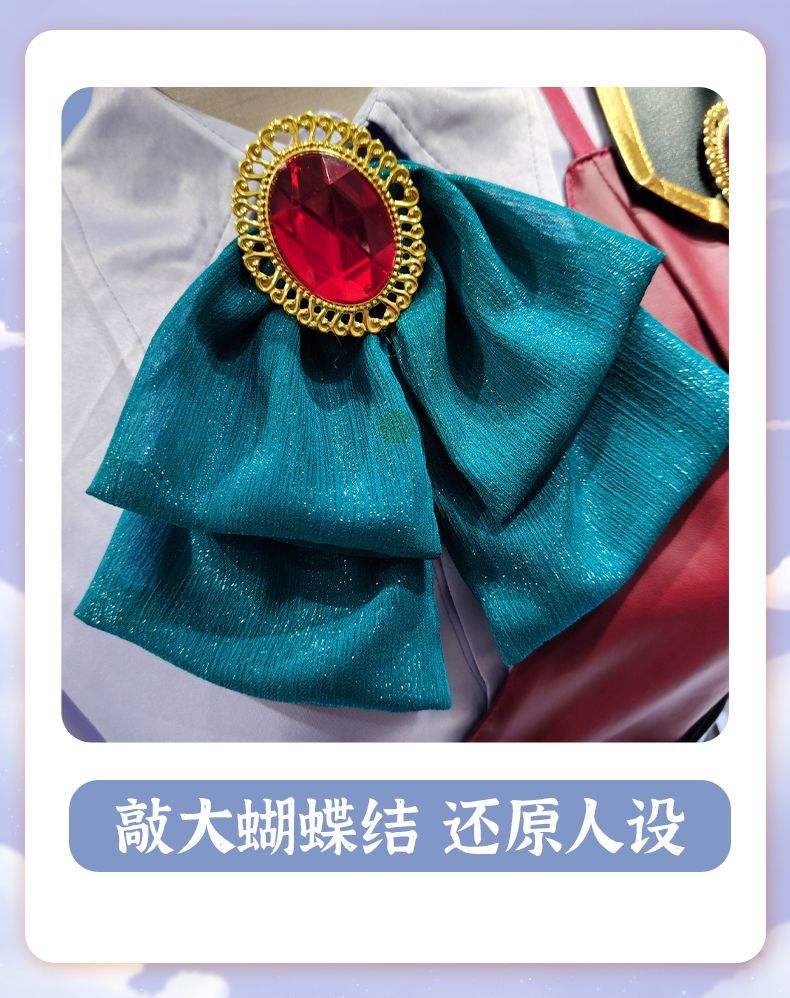Anime Love, Chunibyo & Other Delusions Cosplay Takanashi Rikka Costume Wig hat eye mask socks Halloween sweet girl uniform
