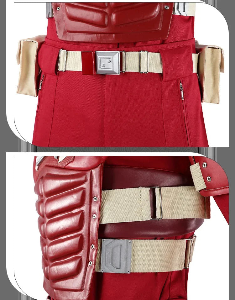 Movie Thunderbolts Red Guardian Cosplay Costume Uniform Halloween Carnival Party Christmas Play Role Clothes Clothing