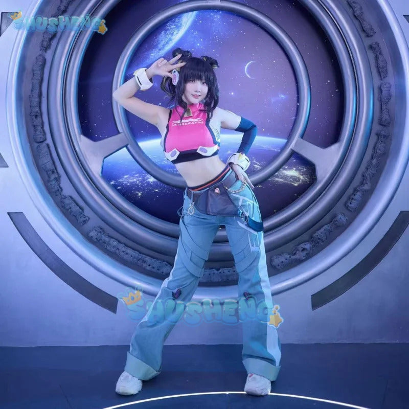 OVERWATCH2 Juno Cosplay Uniform Costume Halloween Carnival Party Christmas Play Role Clothes Clothing for Women