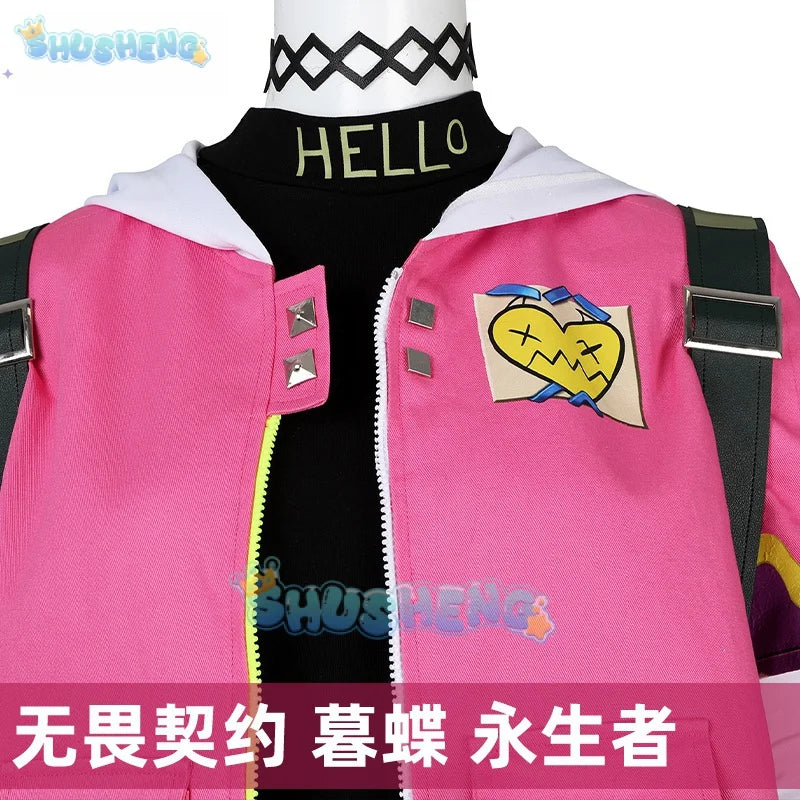 Valorant Clove Cosplay Full set of anime character costumes for both men and women