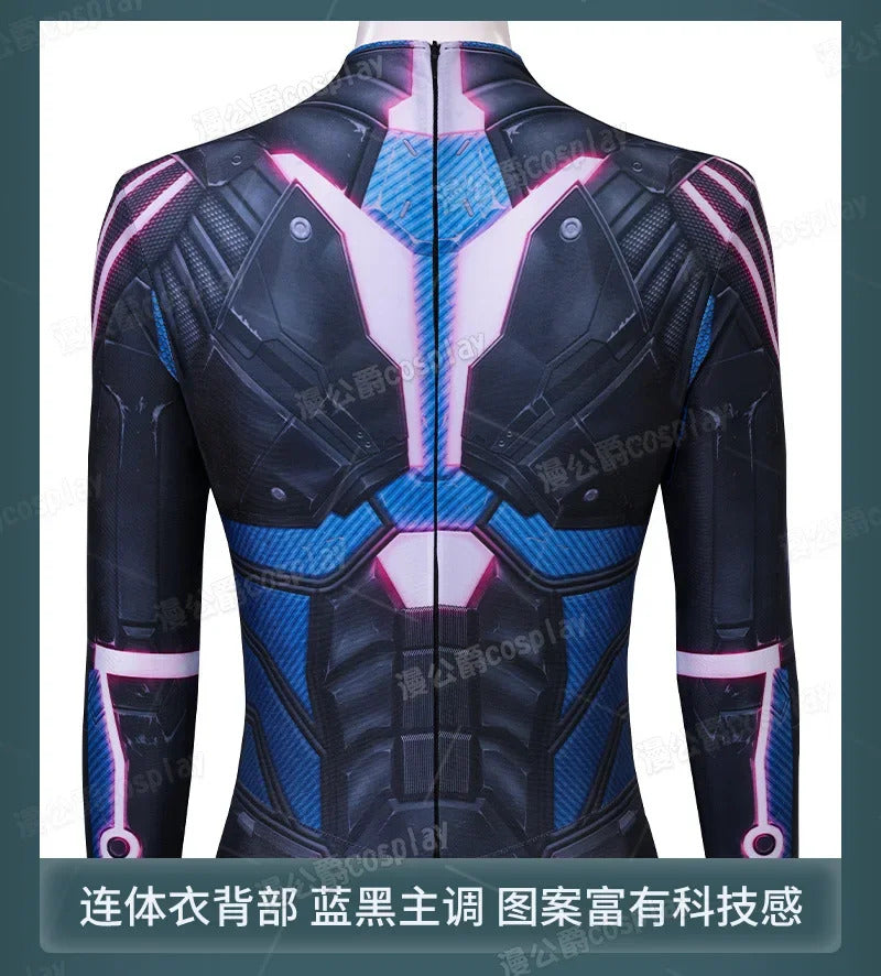 Split Fiction Mio Hudson Cosplay Costume Jumpsuit Halloween Carnival Party Christmas Play Role Clothes Clothing for Women